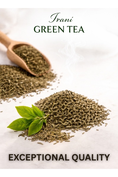 Zahr Irani Green Tea Premium – Shai Irani, Persian Green Tea, Loose Leaf Herbal Tea – Natural Antioxidant Rich Tea for Daily Refreshment & Wellness