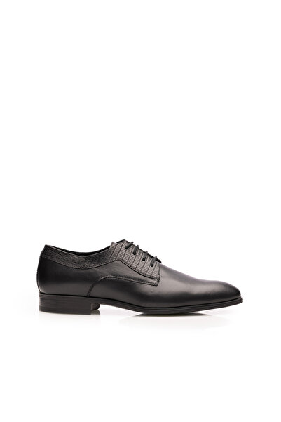 UrbanShoes Pantofi eleganți bărbați din piele naturală, Leofex - 526 Negru box