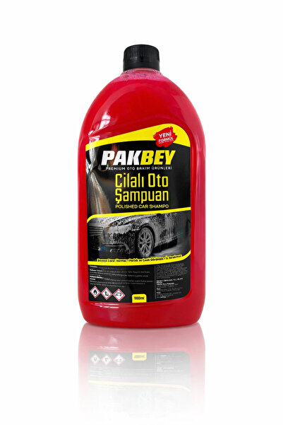 PAKBEY PEMBE KÖPÜK OTO ŞAMPUAN 1 LİTRE