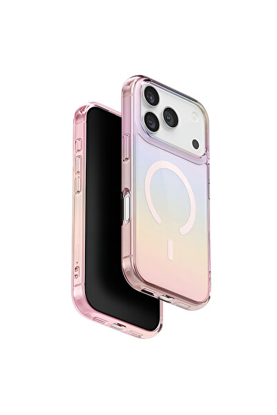 Stef's Cat Husa pentru iPhone 17 Pro, Stef's Cat, Iridescia MagClick™, Colorf...