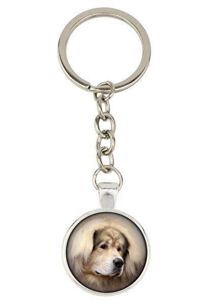 Art - Dog Tibetan Mastiff, Do khyi - keychain with your photo, key decoration...