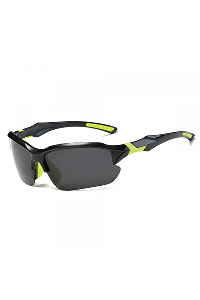 Techsuit Ochelari De Ciclism Unisex 9301, Protectie UV, Negri Verzi