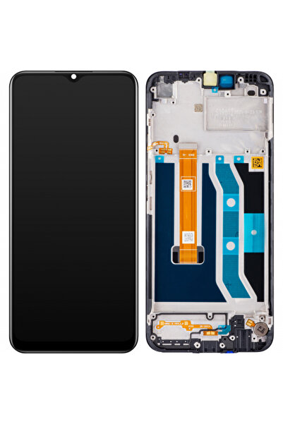 realme Display cu Touchscreen C21Y, cu Rama, Negru, Service Pack 4908747