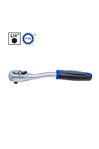 Titi 6571 Ručka sa čegrtaljkom 1/4" 72 zuba