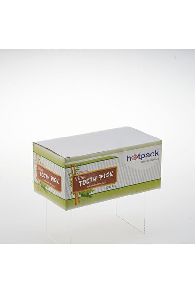 Hotpack Mint Flavored Wooden Toothpicks, Pack of 1000 pieces