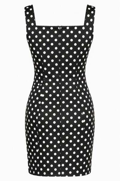 Buy Black Square Neck Mini Dress 👗 | Shop Now & Save