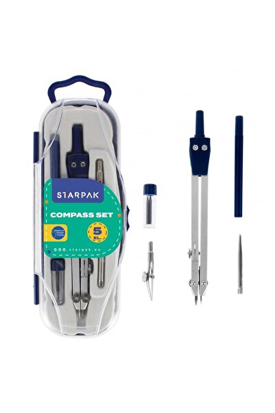 Starpak Set compas tehnic, Starpak, 5 buc