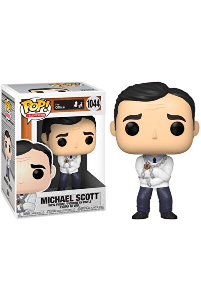 Funko Pop The Office Michael Scott Zincire Vurulmuş Sihirbazlık Numarası Yapa...