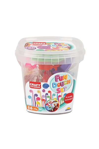 CRAFY Set galetusa cu plastilina, Crafy, 300 g
