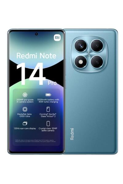 Xiaomi Redmi Note 14 Pro 4G, Helio G100 Ultra, AMOLED 6.67 ", 12GB/512GB, Τρι...