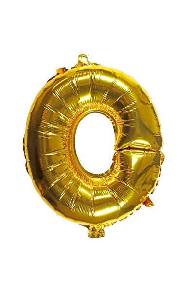 OEM Balon Auriu cu Litera O (40cm)