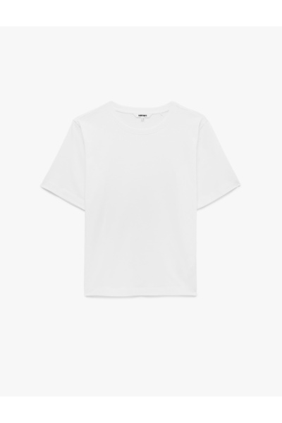 Koton Regular Fit Cotton Short Sleeve Crew Neck Basic T-Shirt