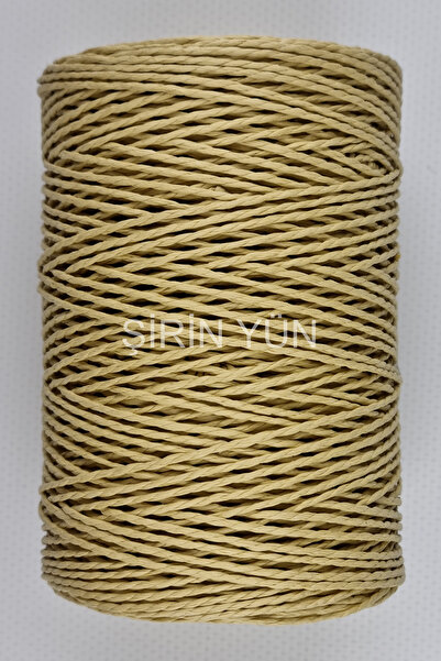 Şirin Yün Sarılmış Kağıt İp 200 Gram 240 Metre Saman 46