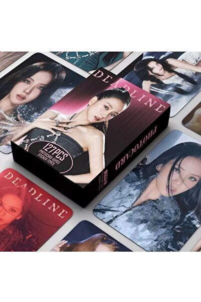 Kpop Dünyasi BLACKPINK Jisoo ''Deadline'' Σετ Καρτών Lomo με Αμφίδρομη Εκτύπω...