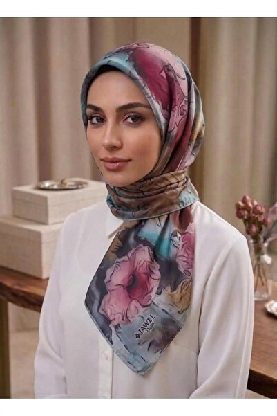 w white stars sports & wear Jawel Şakayık Series Women-Girls Soft Scarf