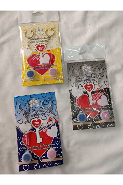 NOT GUILTY Heart Keychain Fingerprint Love Friendship