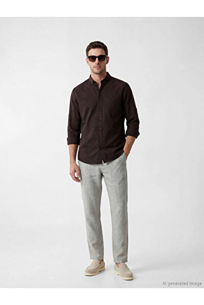 LC Waikiki Timeless Clothing & Timeless Choices Standard Fit Linen Blend Men'...