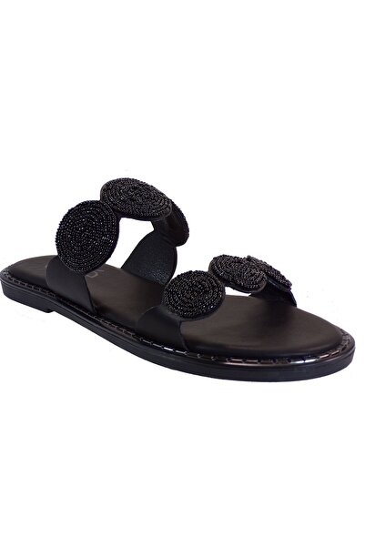 Exe Shoes Γυναικεία Παντόφλας ALLISON-112 Μαύρο M47001121001