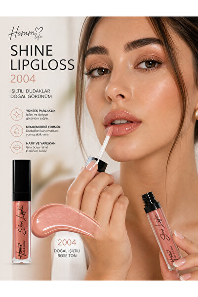 Homm Bitkisel Homm Life Shine Lipgloss 2002 5 ML
