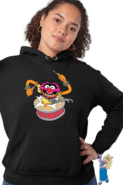 OEM Hanorac Femei The Muppets Animal Drummer