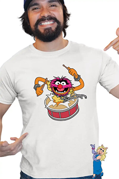 OEM Tricou Barbati The Muppets Animal Drummer