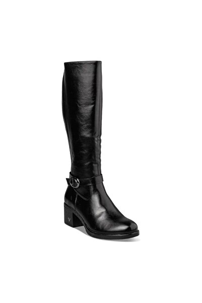 Envie Shoes Γυναικεία Μπότα RIDING KNEE-HIGH BOOTS V63-22225-34 Μαύρο