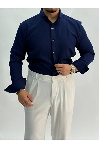 BYATA MENS STYLE Ανδρικό πουκάμισο από λύκρα