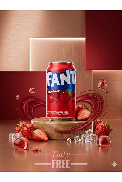 hijazigroup Fanta Strawberry flavored soda 355ML