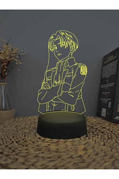 Yubi Design Levi Ackerman , Attack On Titan - Pilli & Type-C Anime Dekoratif ...