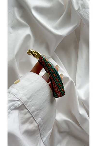 YOYYO Authentic Patterned Banana Buckle 11 cm Women's Hair Accessory