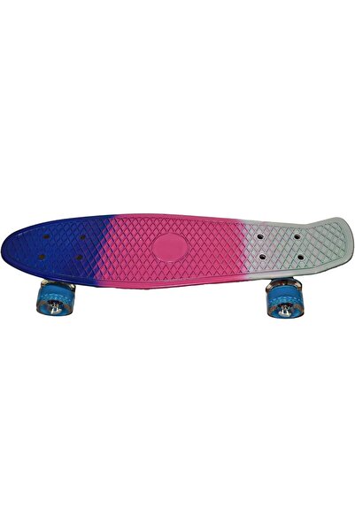 NAWADER Skateboard, AL-2032.BL-Pi-Wh