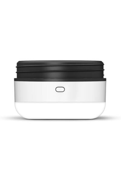 GOUİ G-COALI-3A-WK Powerful LED Coaster, White/Black