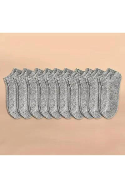 HANKARAYEL Economical Plain Socks Set 20 Pairs