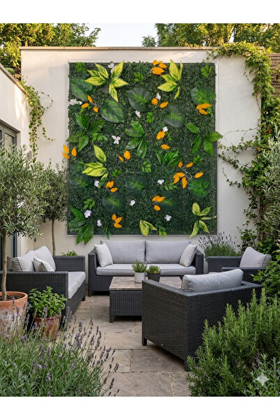 Mila botanica Preminium Yapay Çiçek 40*60 Duvar Paneli