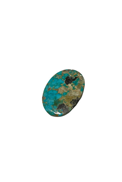 Hasyılmaz Doğal İran Nişabur Firuze (Turkuaz) Taşı 18 Karat - 3,6 Gram T195