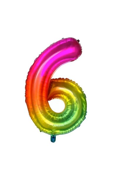 6- 40 İNC 100CM YAŞ-RAKAM FOLYO BALON