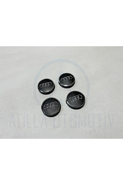 Aftermarket 4 x AUDİ A8 D5 4N 18-25 ÇELİK JANT GÖBEĞİ TAKIM 61MM SİYAH