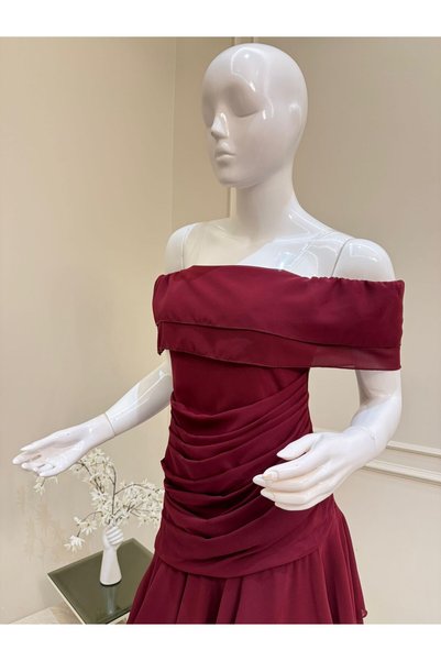 MYROSE SA chiffon dress
