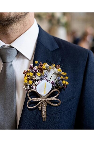HA&NA Yaka iğnesi, Damat yaka çiçeği, sağdıç çiçeği