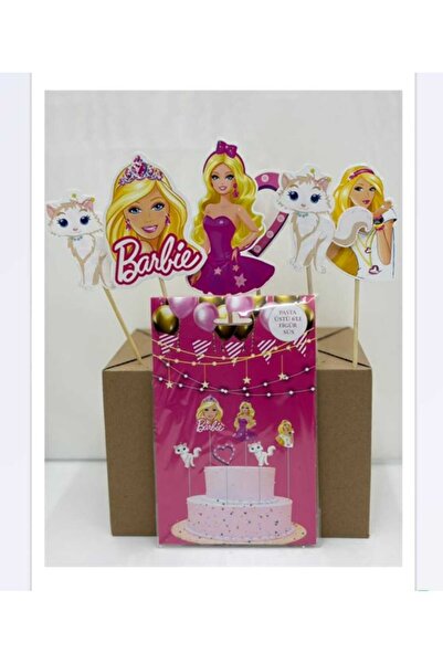 MENESA PARTY AND SOCK Pasta üstü 6lı barbie süsü