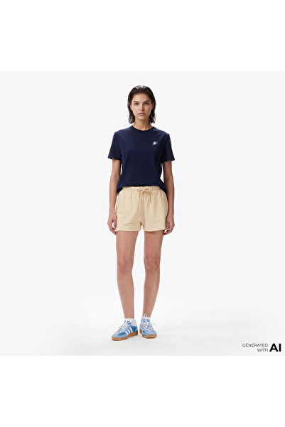 Tommy Hilfiger Script Kadın Bej Şort