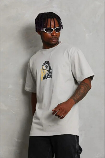 Efnaz style Men's Printed T-Shirt Short Sleeve Crew Neck Regular Fit Comforta...