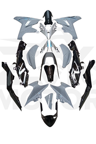 OEM Cf Moto 250Sr Kaporta Seti (Grenaj seti)(18 Parça)(Nardo-Gri)