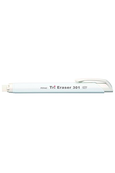 PENAC Μηχανική γόμα Tri Eraser, τριγωνική, 100% καουτσούκ - λευκό σώμα