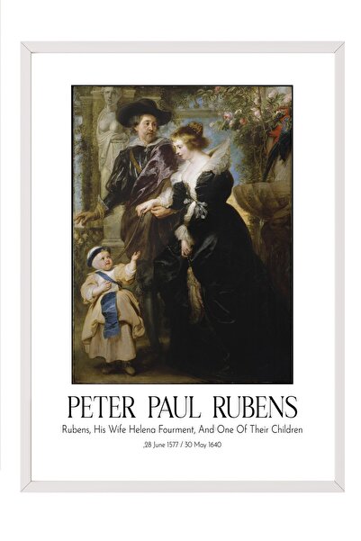 Postifull Peter Paul Rubens, Slika sa belim okvirom, Serija umetnosti BR:112328