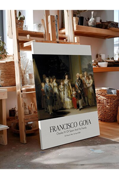 Postifull Francisco Goya - Charles Iv of Spain and His Family, Canvas Paintin...