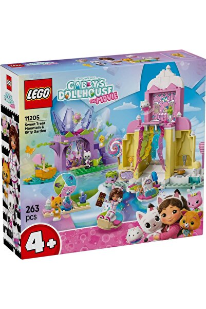 LEGO ® Gabby's Dollhouse - Candy Mountain and Meow Fairy Garden (11205)