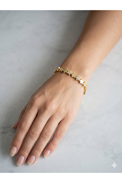 JOIE LUXURY 14K Yıldız Bileklik