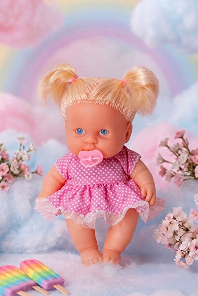 Rocha Baby Oyuncak Ağlayan Bebek 26 cm Sesli ve Konuşan Çıkarılabilir Emzikli...