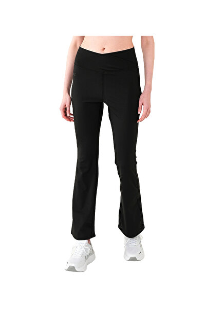 MUSCLECLOTH Aura Cross Flare Pantolon Siyah